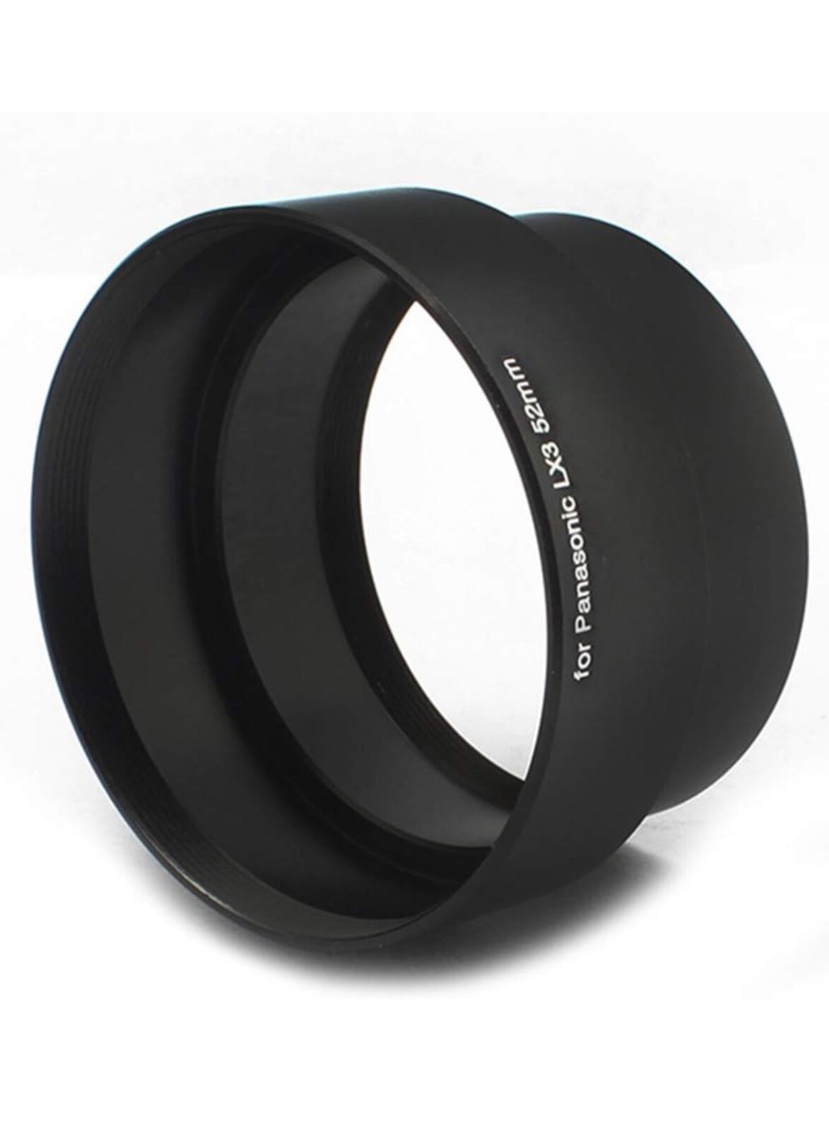 Metal Lens Filter Adapter Tube Ring for Panasonic DMC-LX3 Digital Camera to 52mm