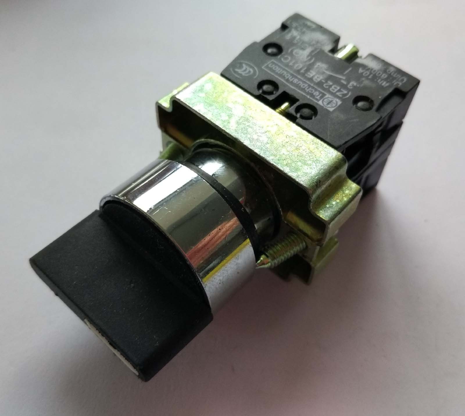2pcs 3 Position Maintained Selector Switch XB2-BD33