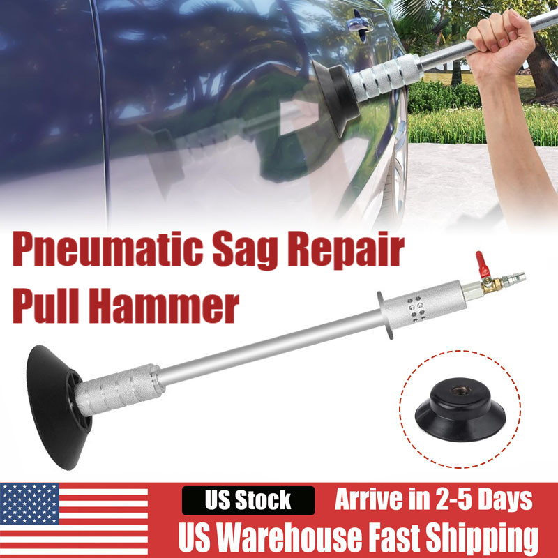 Heavy Pneumatic Dent Puller Car Auto Body Repair Kit Suction Up Cup Slide Hammer