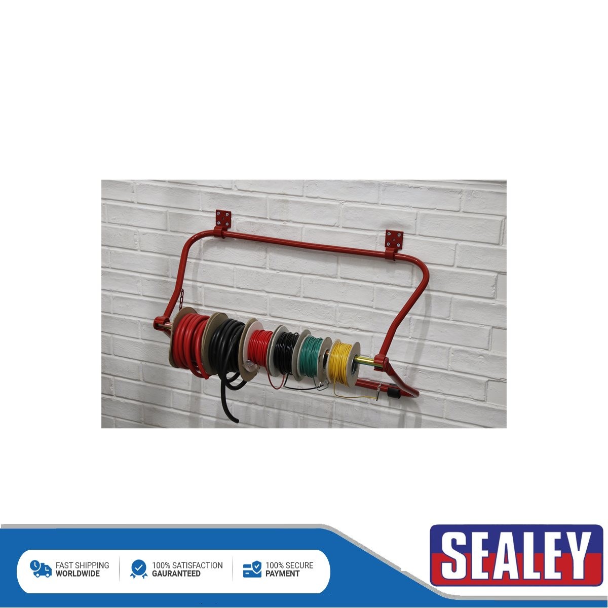 Sealey Wall Brackets for CC01 Cable Carrier Stand CC01WB