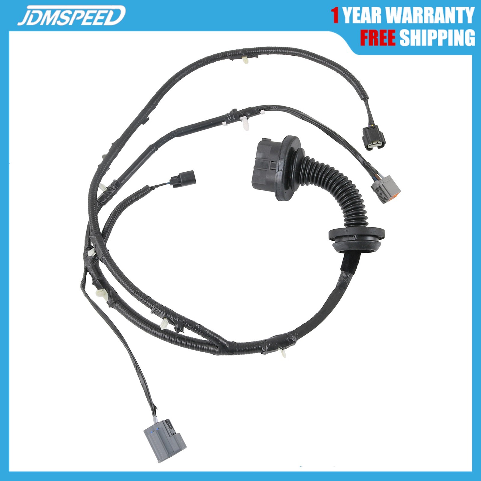 REAR Door Jumper Wire Harness For 2009-2014 Ford F150 Crew Cab LH Driver Side