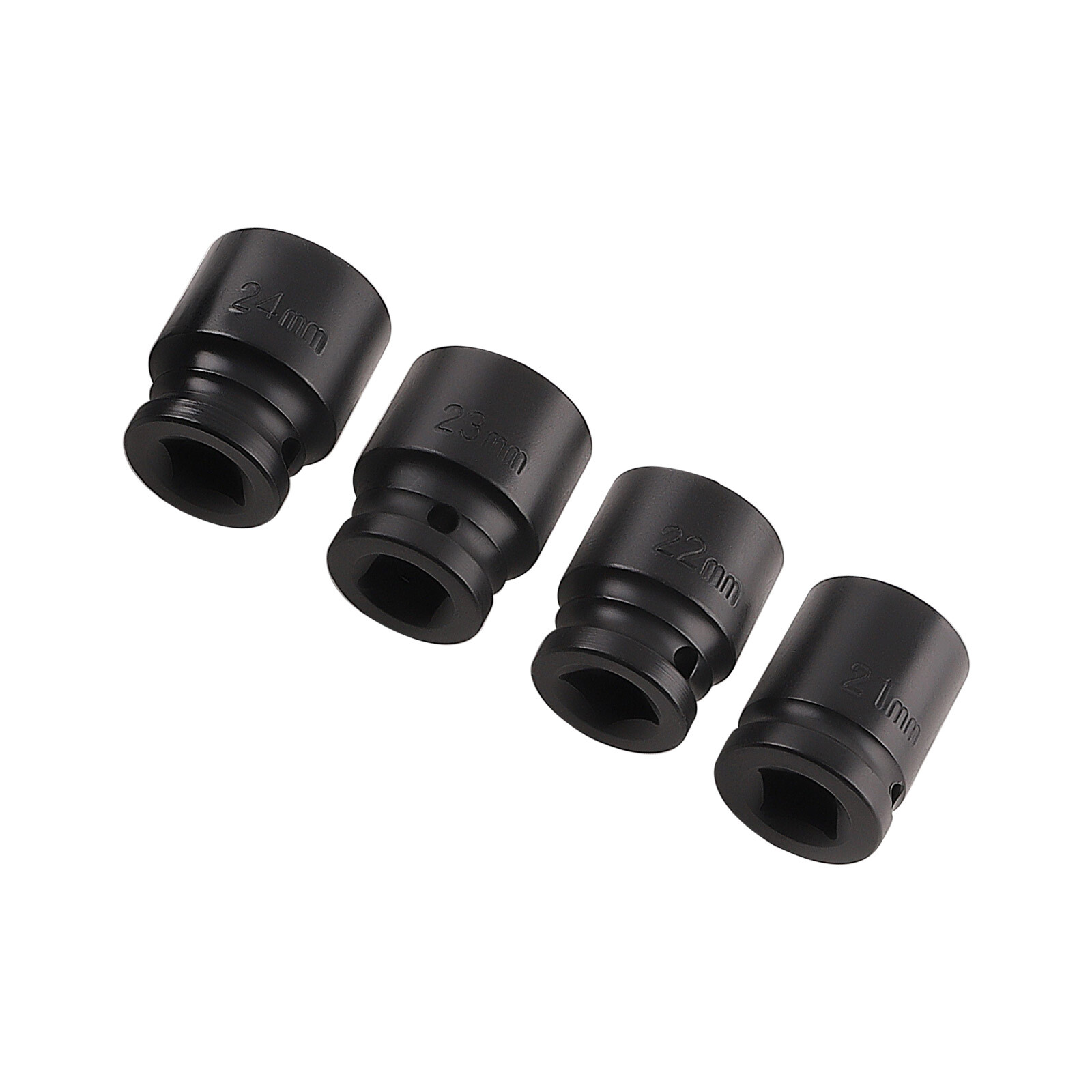 35pc 1/2" Deep Impact Socket Set Drive 8-32mm 6 Point Metric Garage Tool New