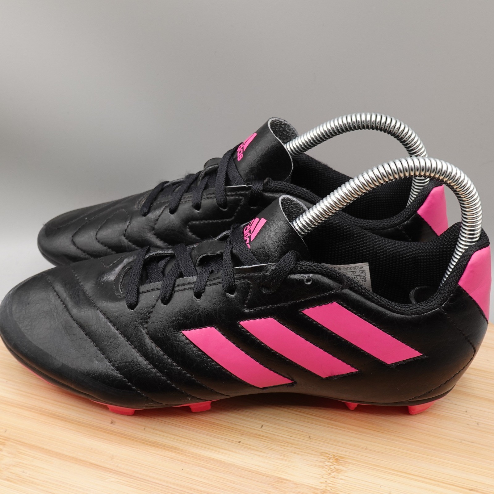 Adidas Cleats Mens 6 Ace 17.3 FG Black Pink Soccer Football Boots
