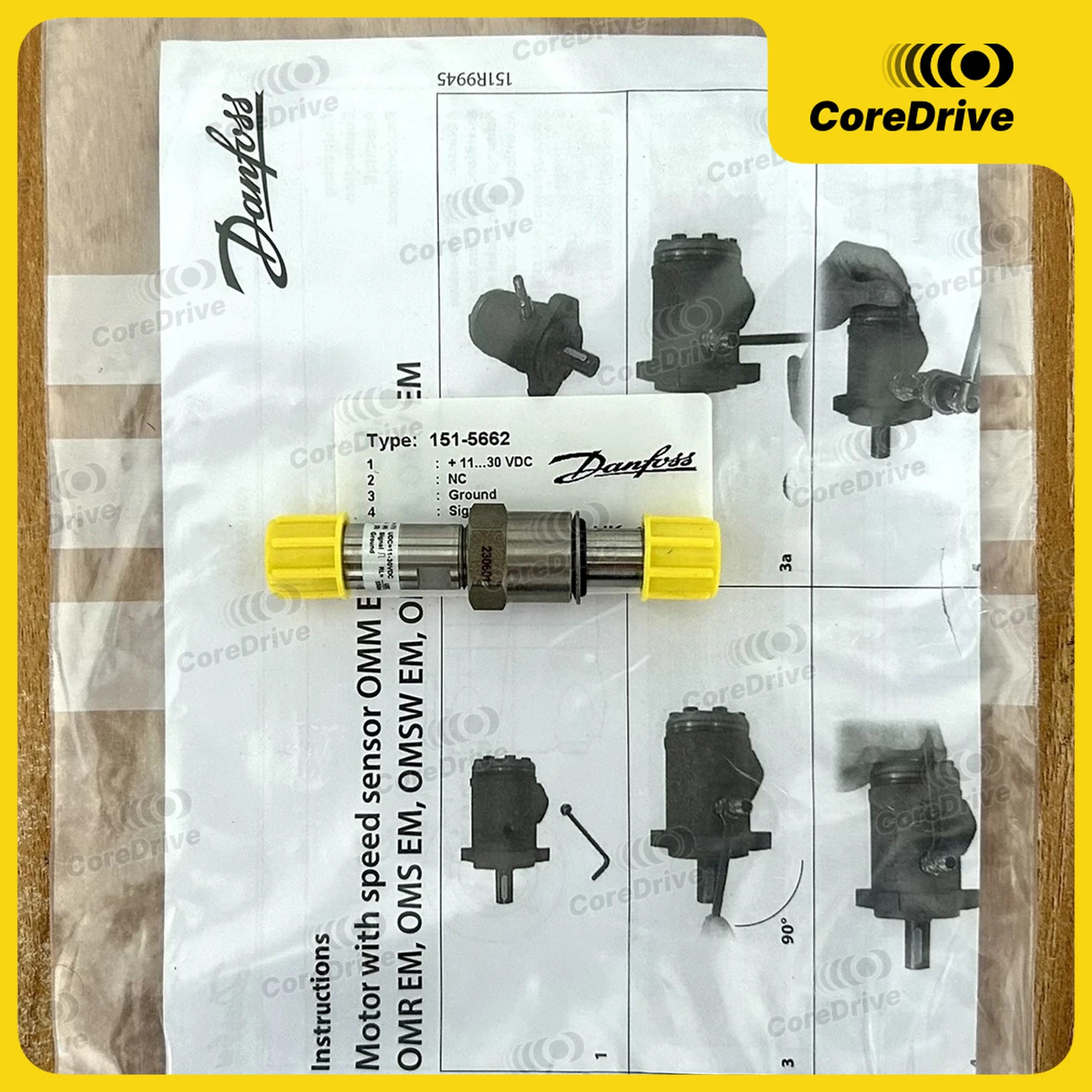1PCS Compatible Danfoss 151-5662 Danfoss speed sensors Rapid logistics CoreDrive