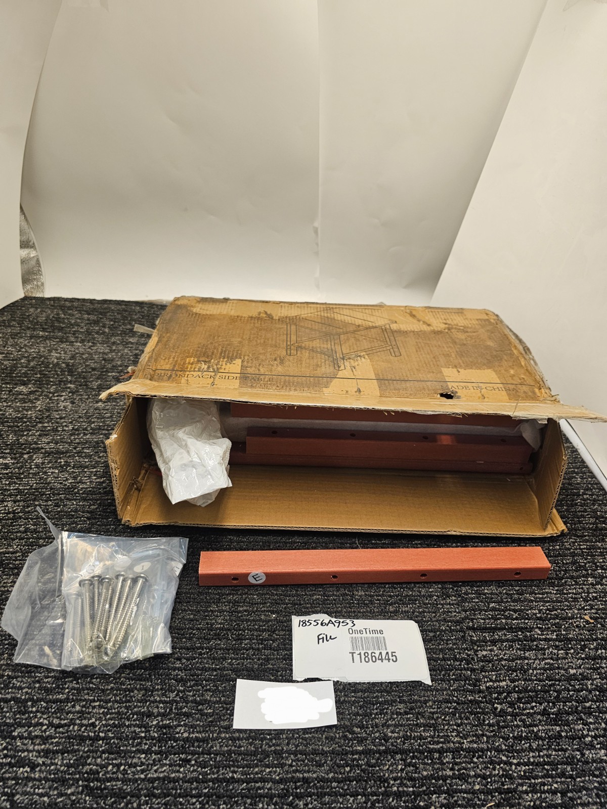 Adirondack E01-004-001 Side Table Shelf Heavy Duty for Patio and Deck