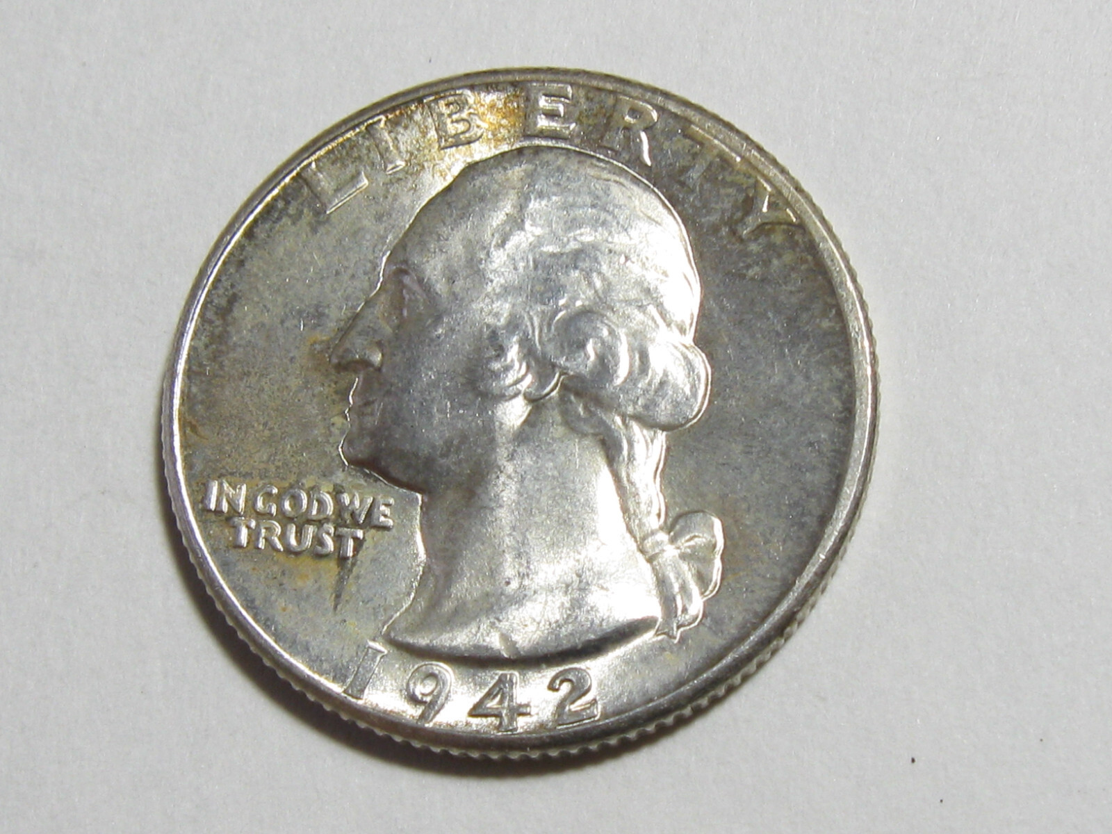 Uncirculated 1942 Washington Quarter - #10768-5