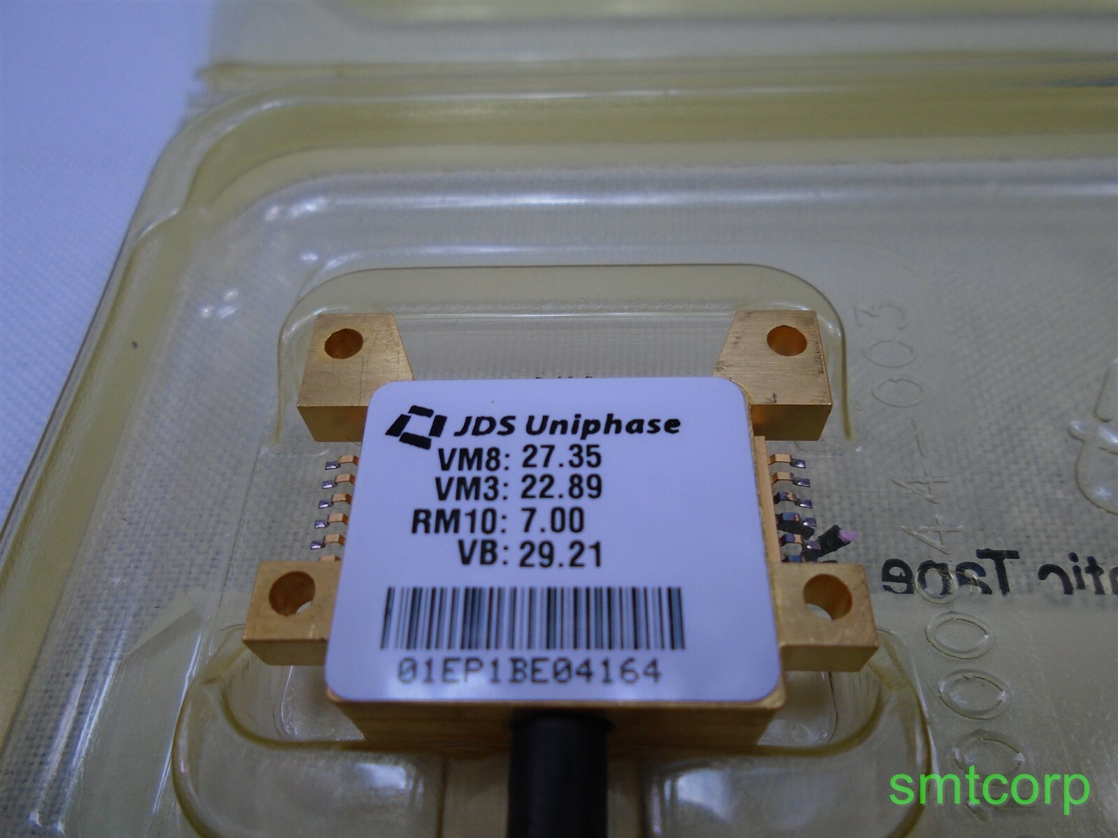 JDS Uniphase  Fiber Optic Laser Module Part Number ERM578CCELC/SPC