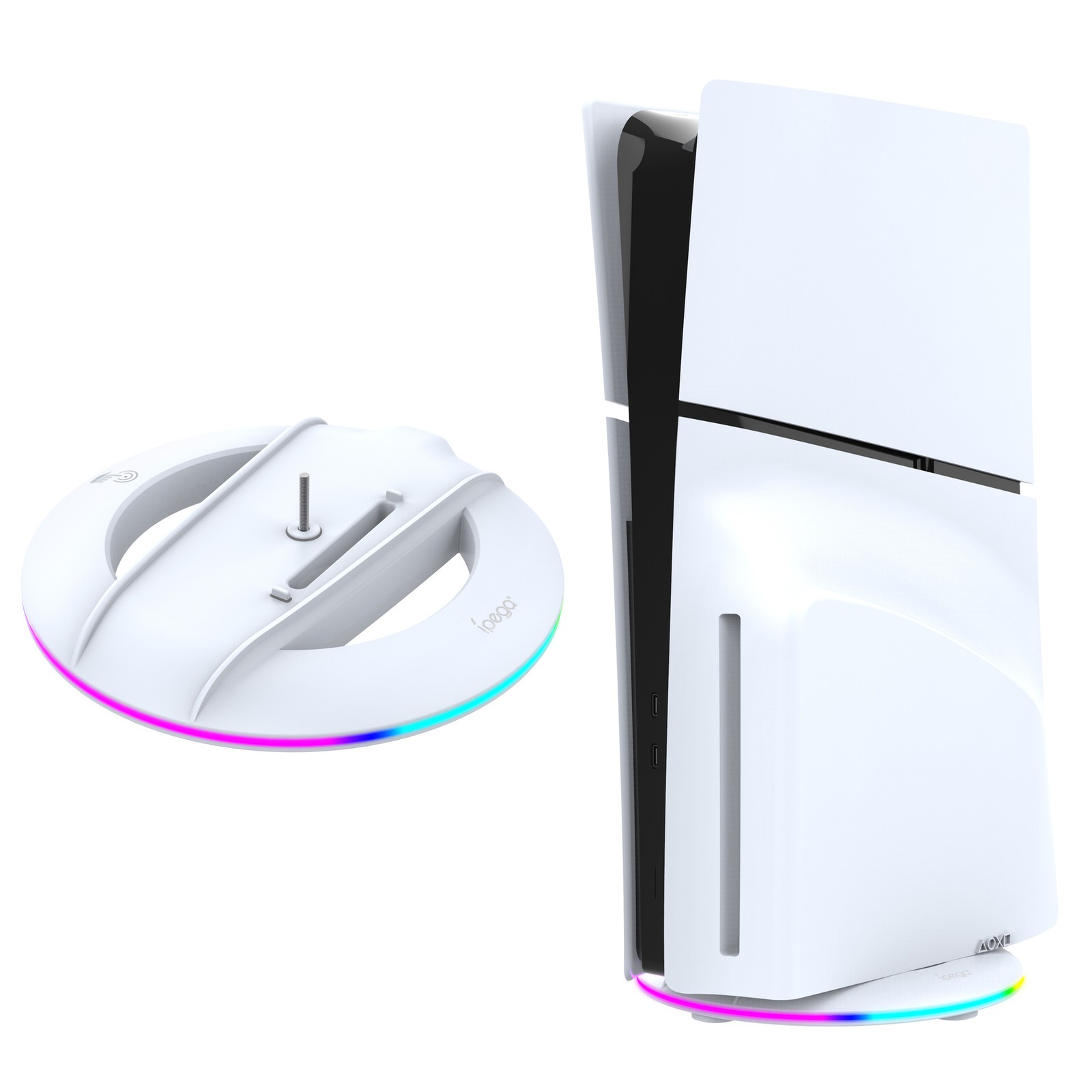 US For PS5 Slim Console Vertical Mount Digital /Optical Stand Holder Accessories