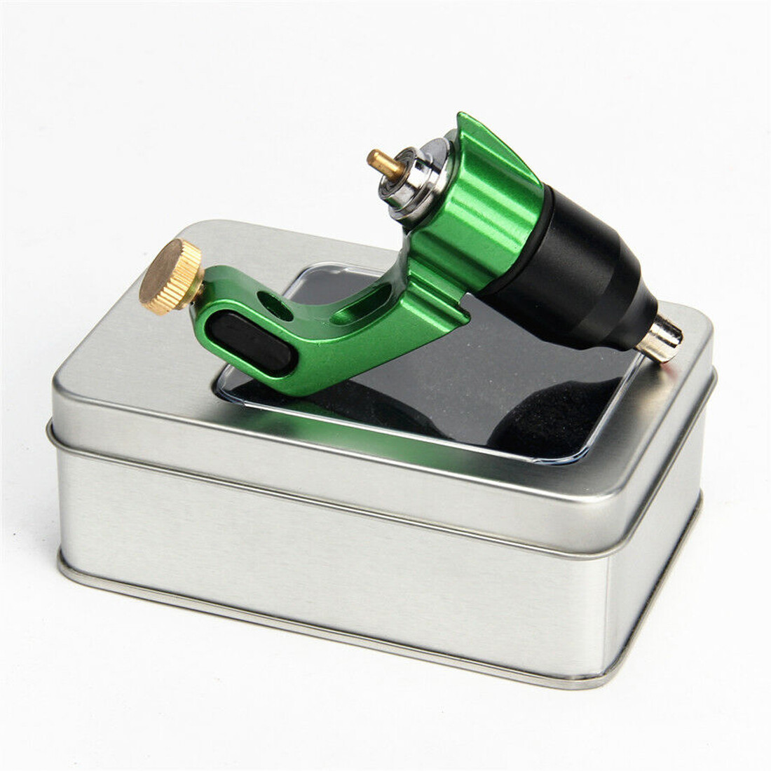 Professional Alloy Rotary Tattoo Machine Gun Shader Liner Supply Green
