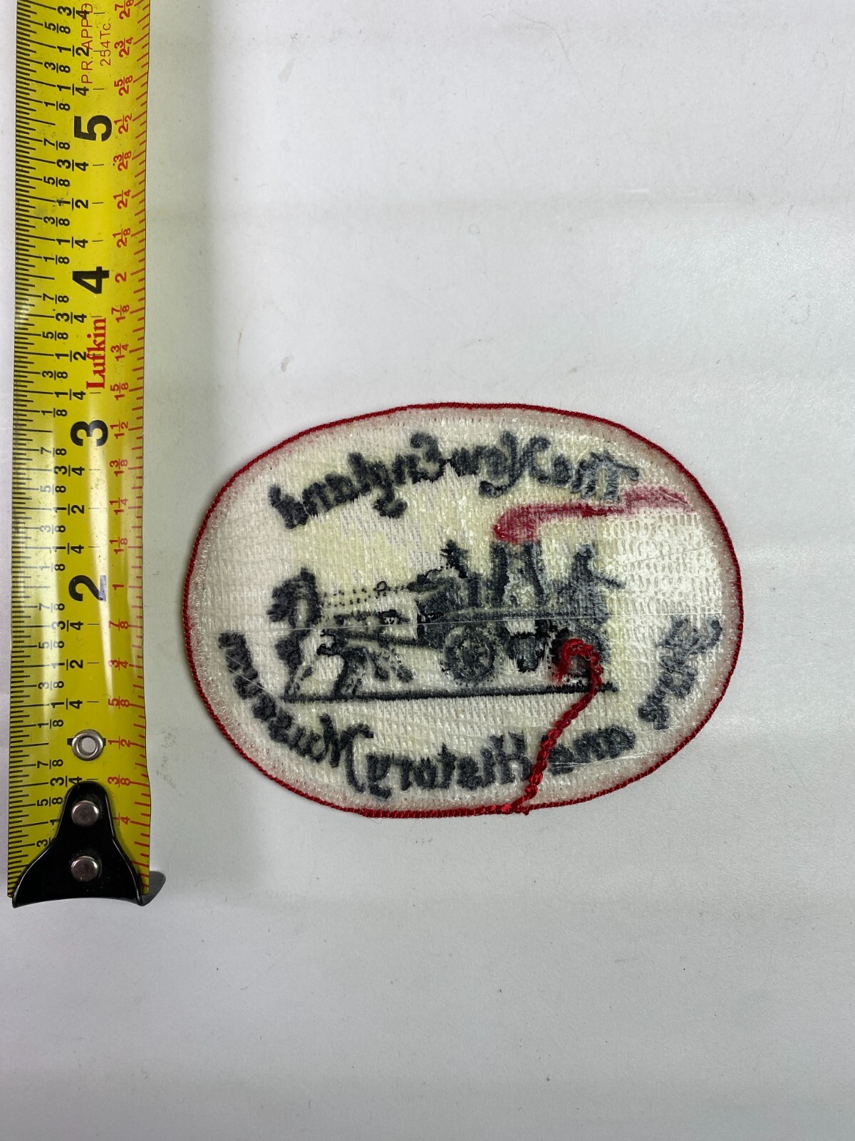 The New England Fire and History Museum Patch D4