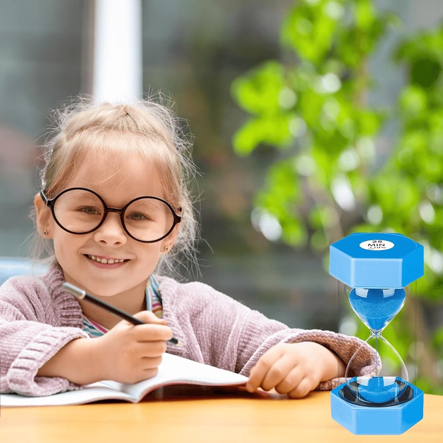 Unbreakable 25-Minute Sand Timer – Perfect for Kids' Game Time and Learning