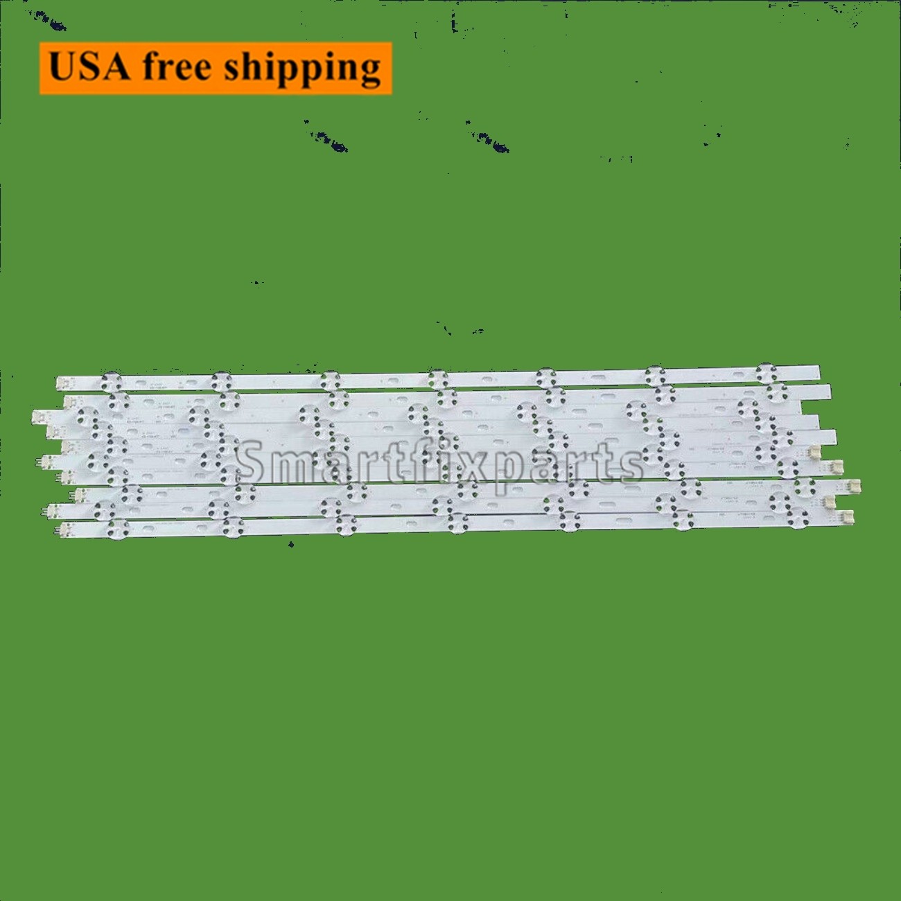 10Pcs LED Backlight Strips SVG580A02L/R_7LED_REV02 For Vizio D58U-D3 New