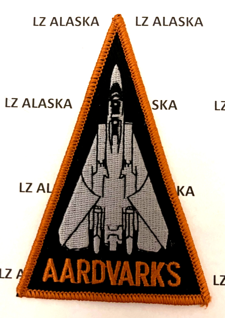 US NAVY VF-114 AARDVARKS NAVAL AVIATION F-14 TOMCAT TRIANGLE PATCH (N11)
