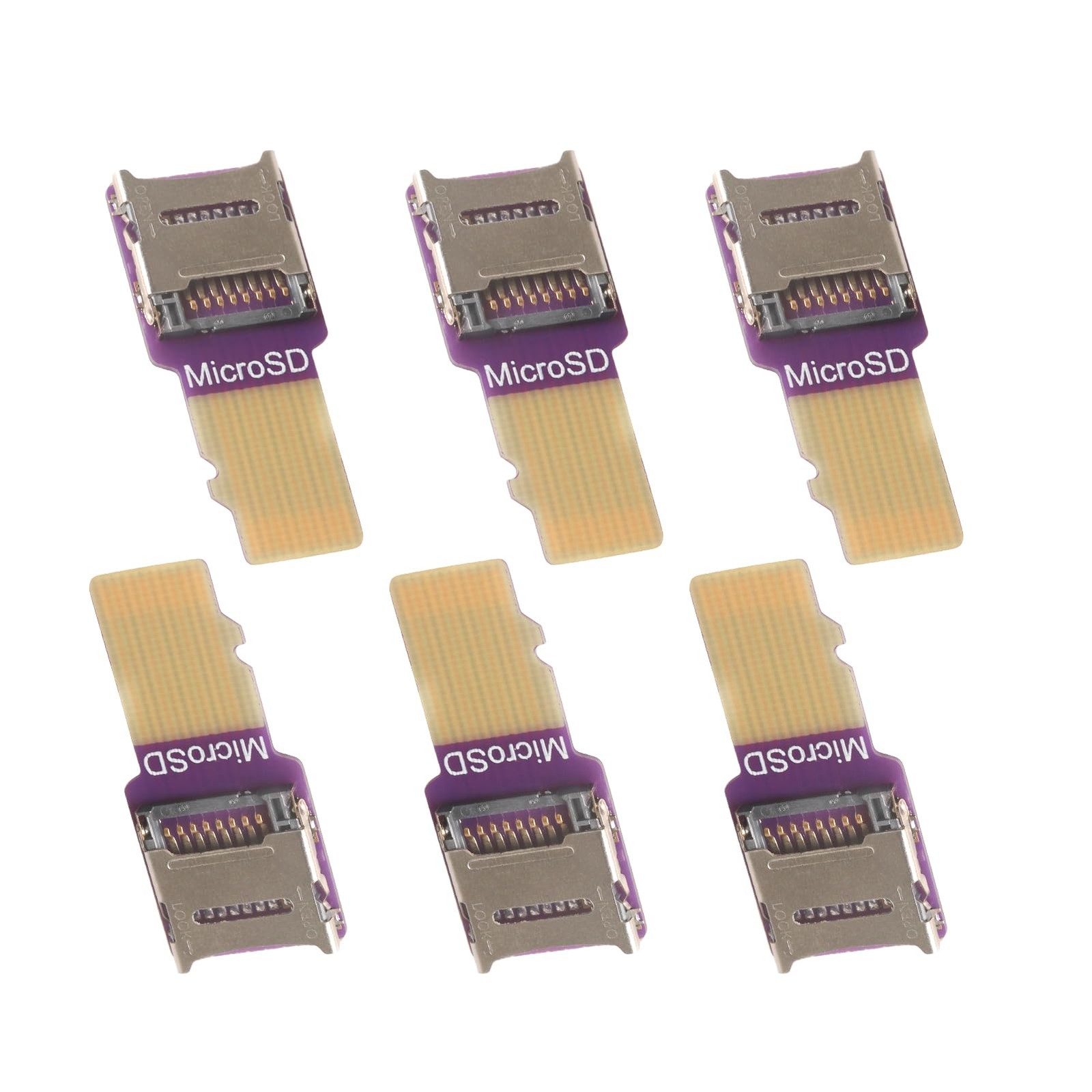 Micro SD Card Extension Board 3D Printer External Car purple