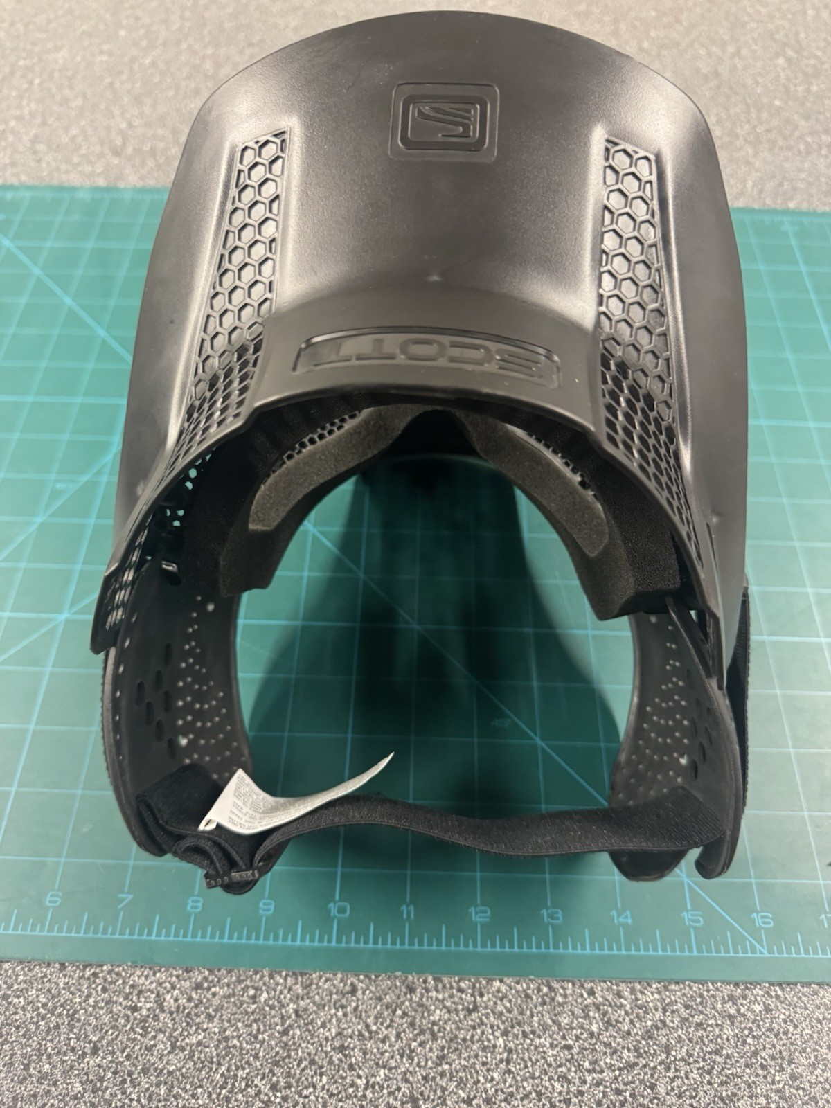 SCOTT goggle with visor. NOS. Rare!