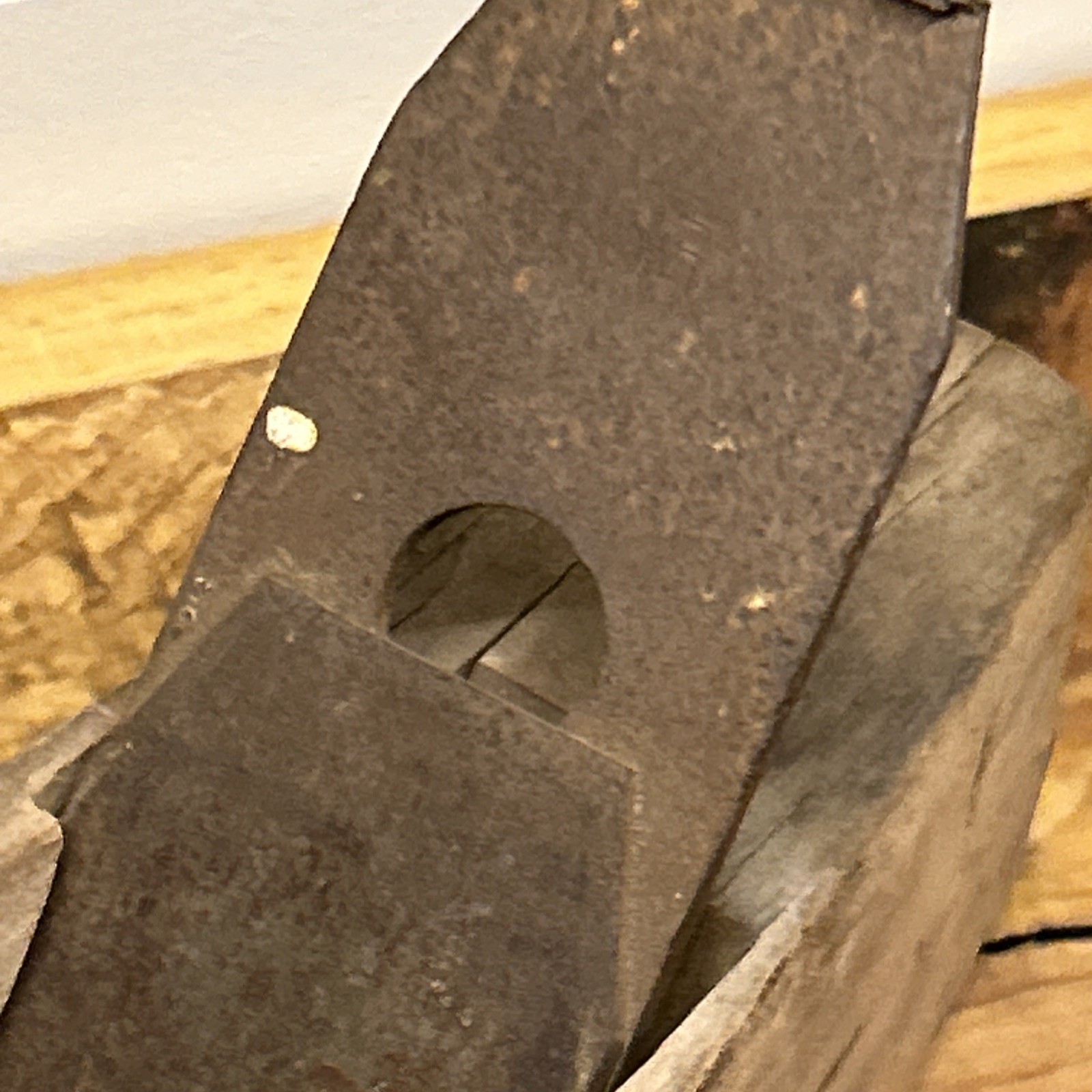 Antique Coffin Smoothing Plane Primitive Woodworking