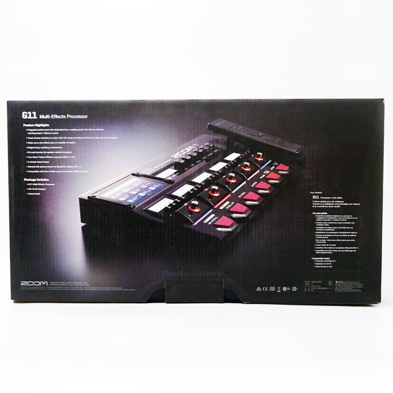 ZOOM G11 Guitar Multi-Effects Pedals Processor Japan NEW