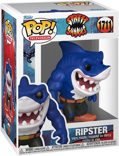 Funko Pop Street Sharks: Ripster Figure w/ Protector
