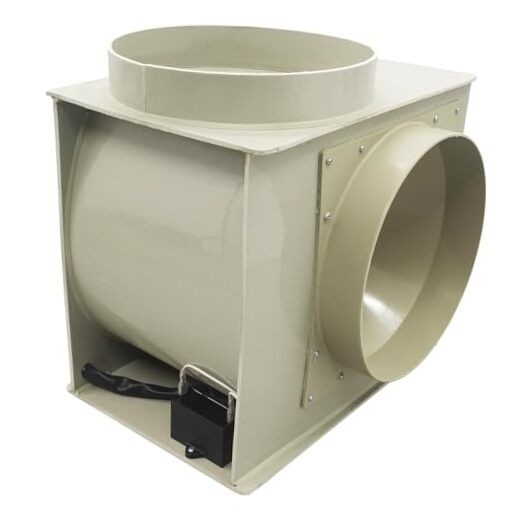 Centrifugal Blower Fan Laboratory 110V PP250 Exhaust Fan for Lab Fume Hood
