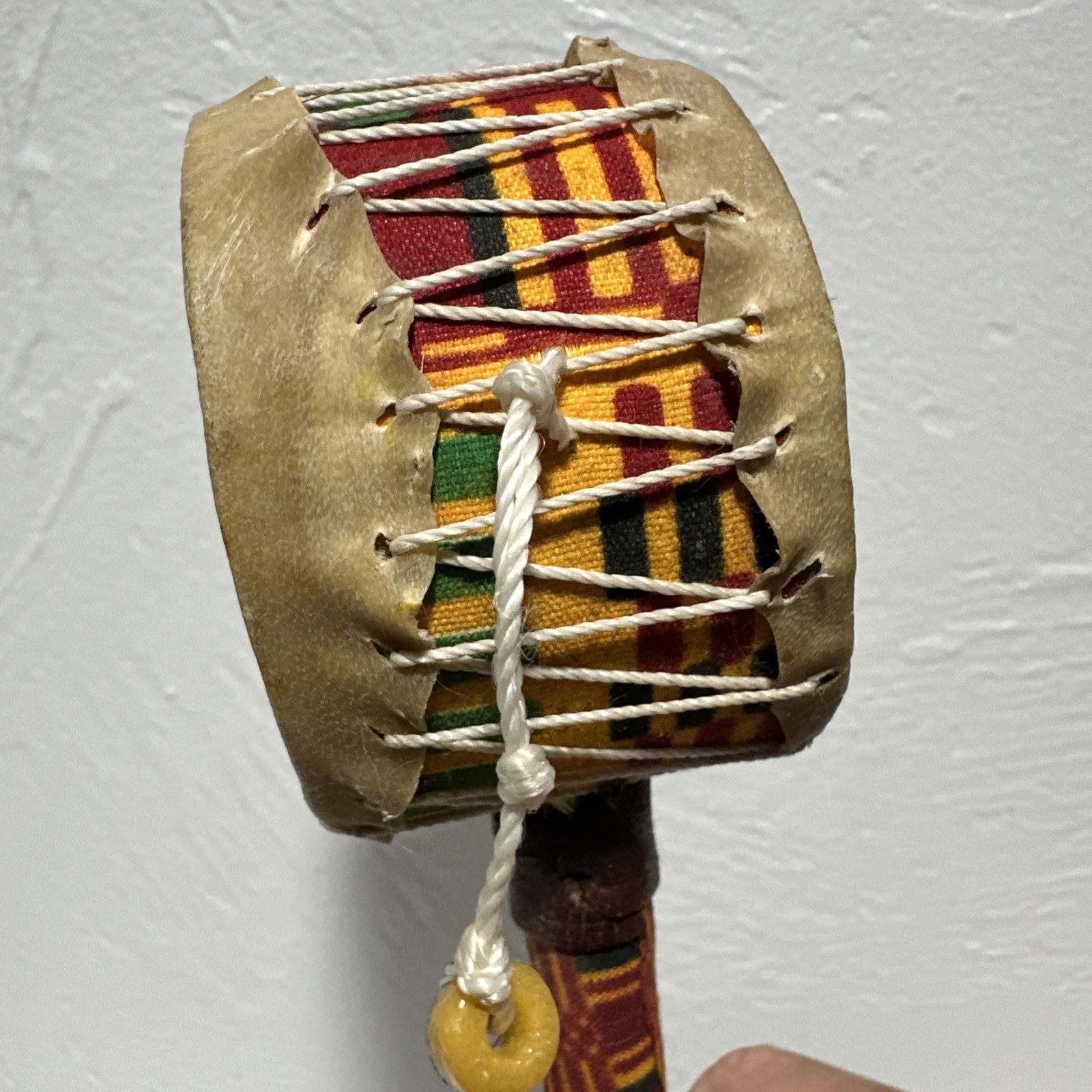 Rattle Drum / Monkey Drum Handmade 8.5"