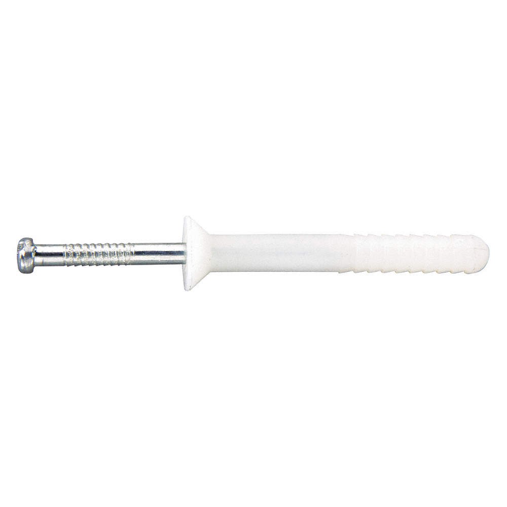 DEWALT 02562-PWR Hammer Drive Pin Anchor,1/4 in Dia,PK100 453H52