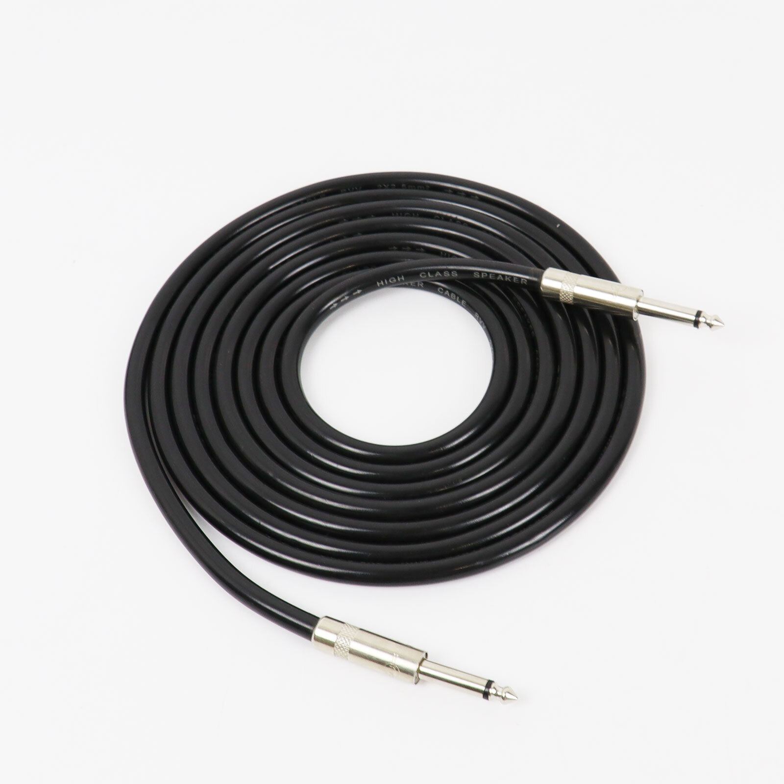 1pc 1/4" to 1/4" TS Male Cable 16 Gauge 10 Feet Pro Instrument Guitar Audio Wire
