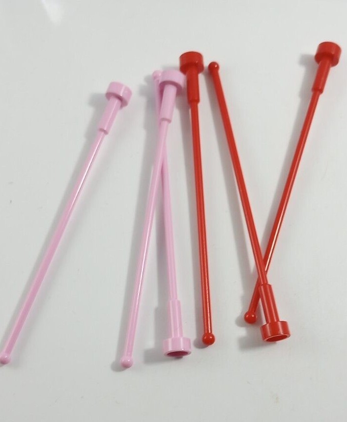 Bulk Lot of 10 Antenna Whip 8H #2569 — Pick Color — Custom & Compatible