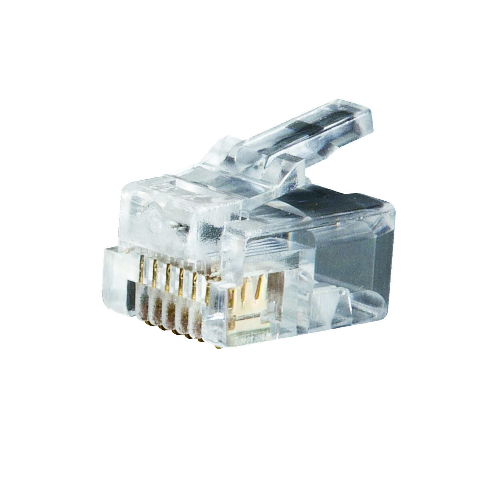Klein Tools VDV826-600 Modular Telephone Plugs RJ11 6P6C, 25-Pack
