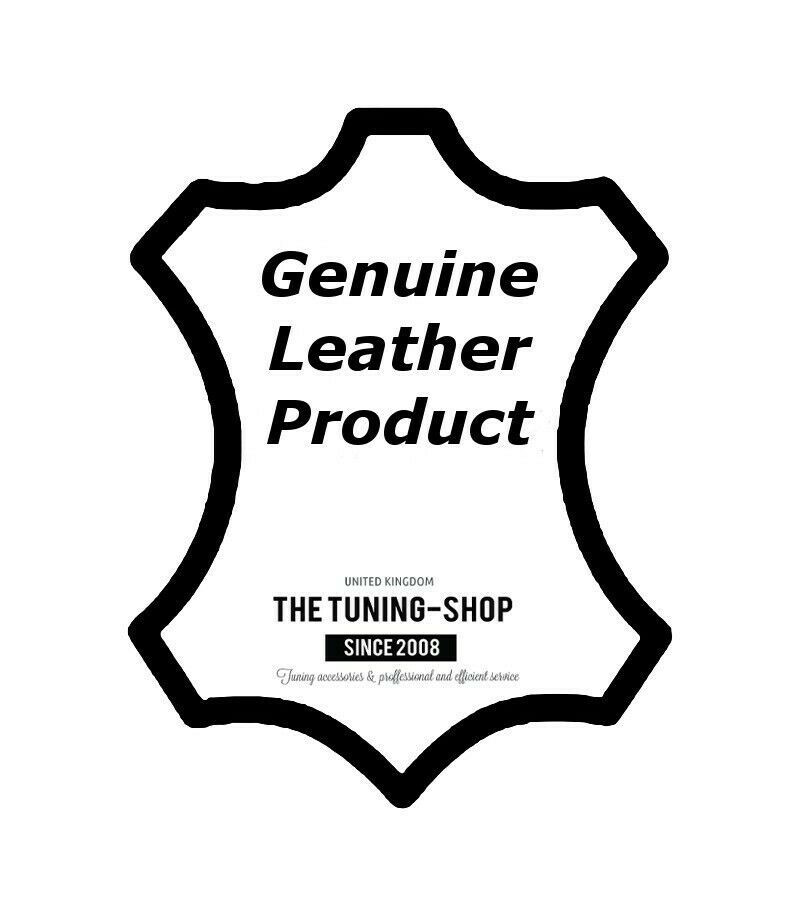 Handbrake Boot Replacement For Bmw E30 1982-1991 Real Leather Red Stitching