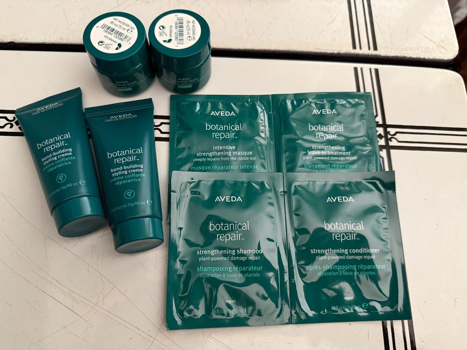 Aveda Botanical Repair Mixed Lot of 8 Travel NEW