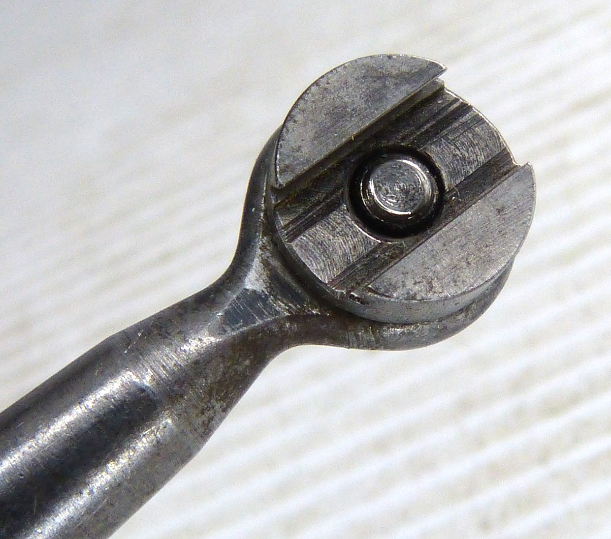 Moore Tools Dog Leg Indicator Holder Estate Find ! #2