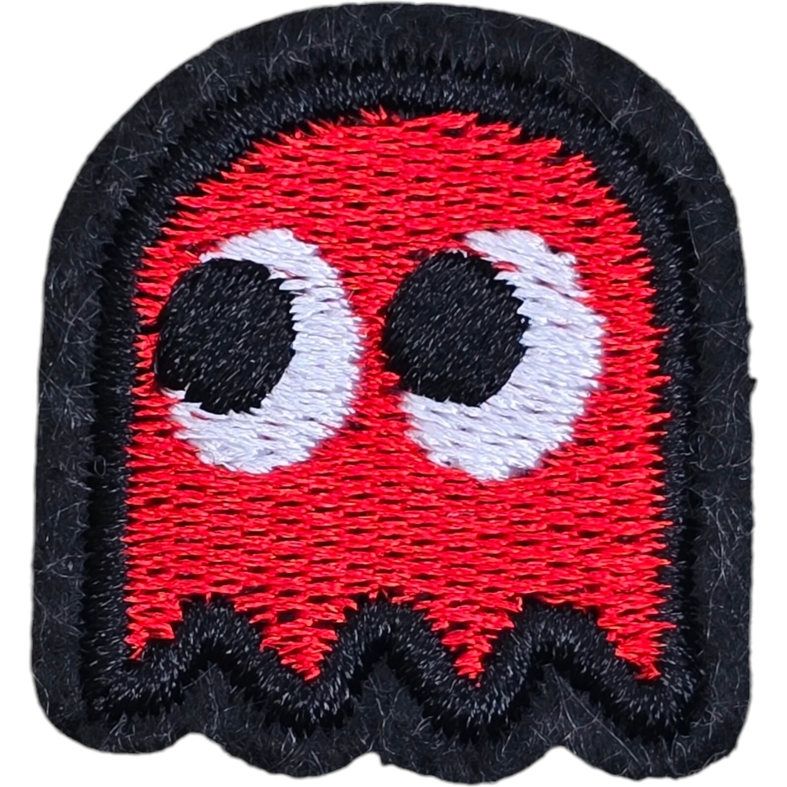 PAC MAN RED GHOST BLINKY PACMAN VIDEO GAME TACTICAL HOOK PATCH 1 X 1 INCH