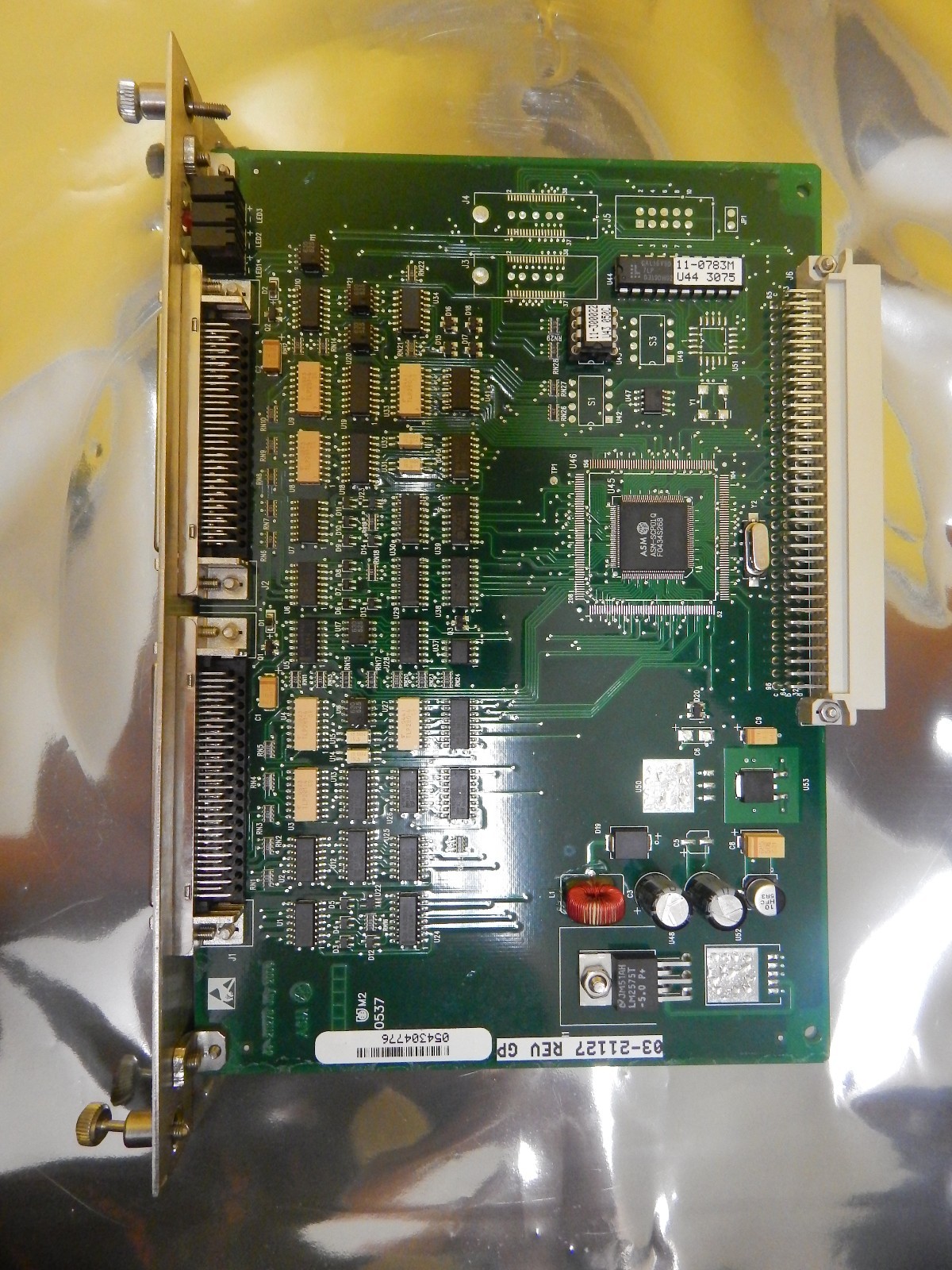 ASM Advanced Semiconductor Materials 03-21127 PCB Card 02-15467-01 Used Working