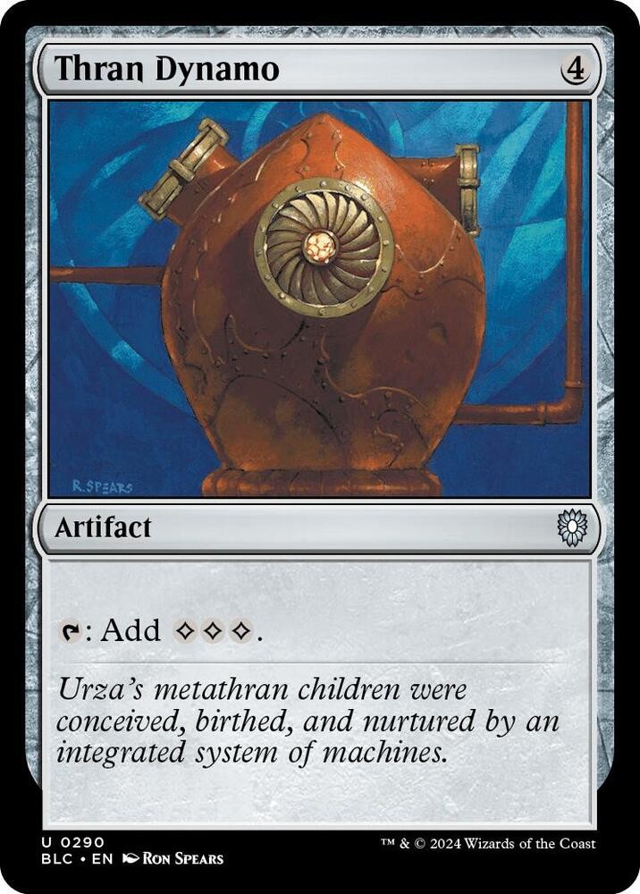 Thran Dynamo 0290 MTG BLC  Uncommon NP