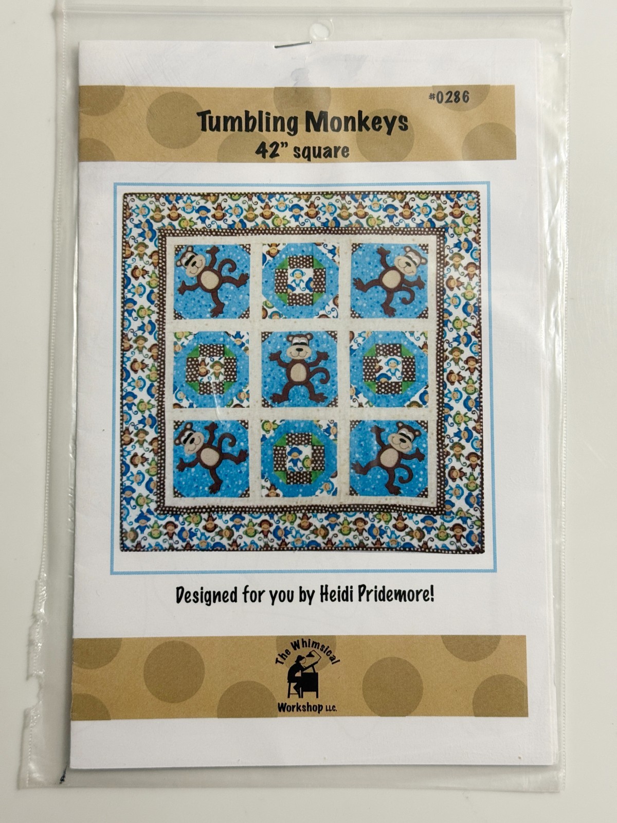 Tumbling Monkeys Pattern 42" by Heidi Pridemore