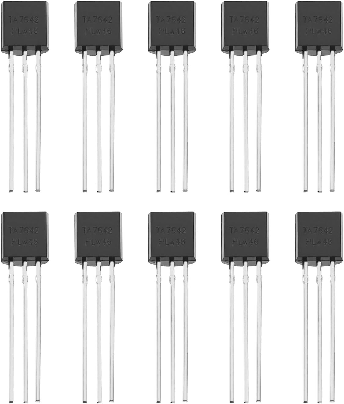10Pcs TA7642 Chip AM Radio Single Chip Repair Part TO-92 IC Radio Receiver Chip