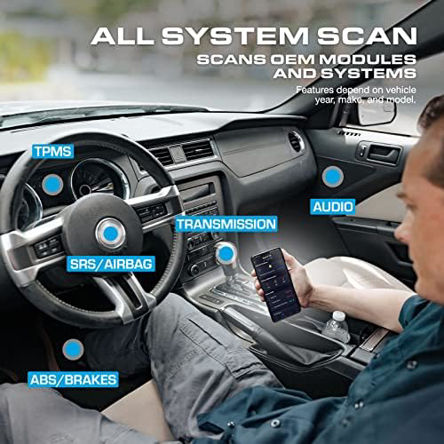 BLCKTEC 430 Bluetooth OBD2 Scanner Diagnostic Tool - Car Code Reader for All - &