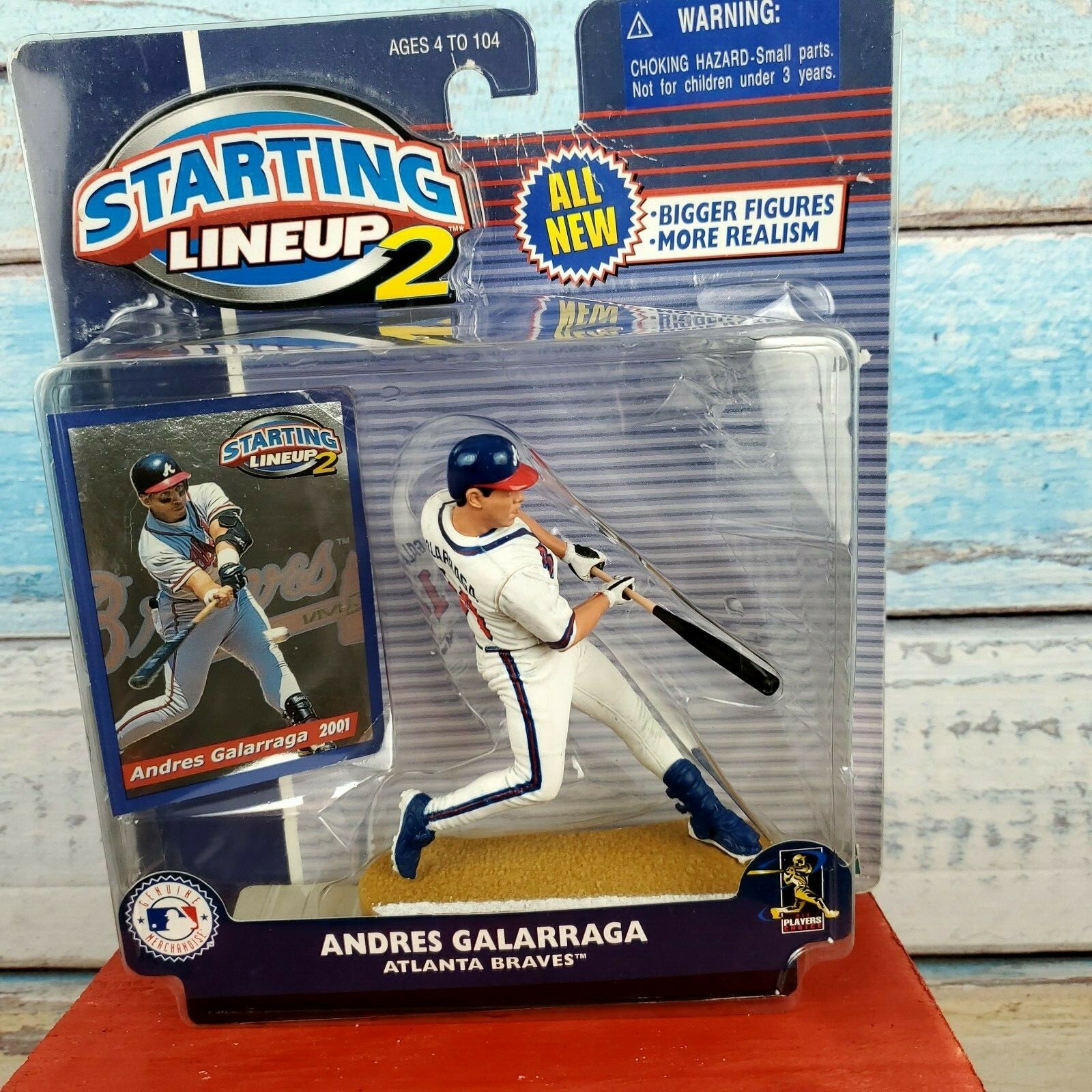 Starting Line Up 2 Featuring Andress Galagarra Atlanta Braves 2001 USA Seller