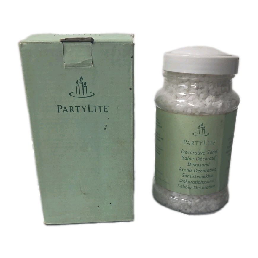 NIB PartyLite Crystal Rain Unscented Decorative Sand P7094