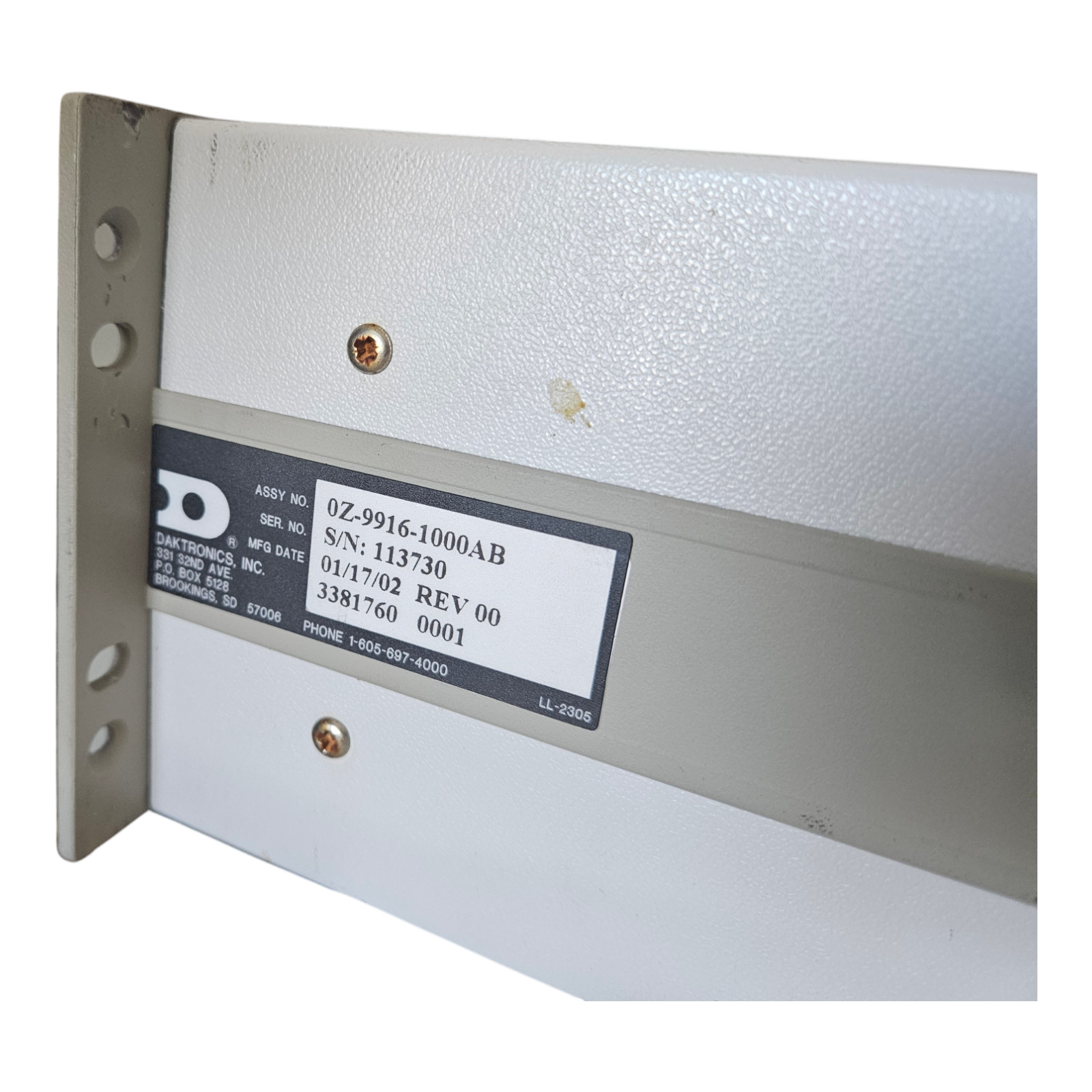 Daktronics A/B switch Interface ~* UNTESTED *~ For Parts or Repair