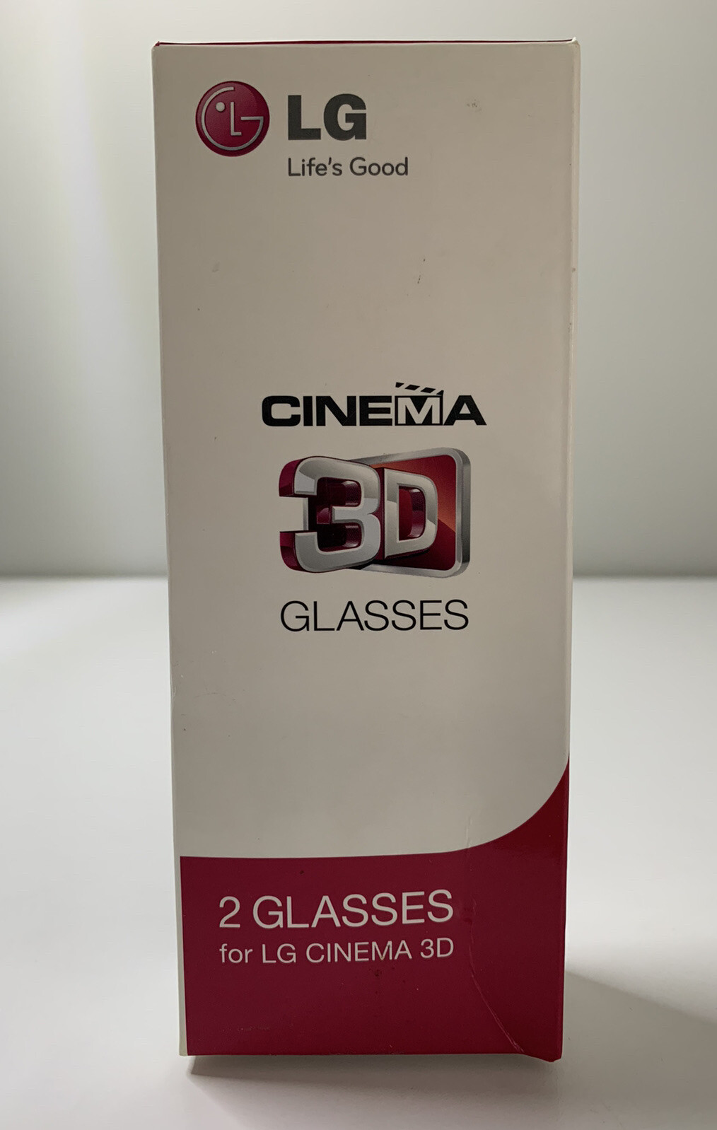 Cinema 3D Glasses For LG Bundle of 2 New Original AG-F310