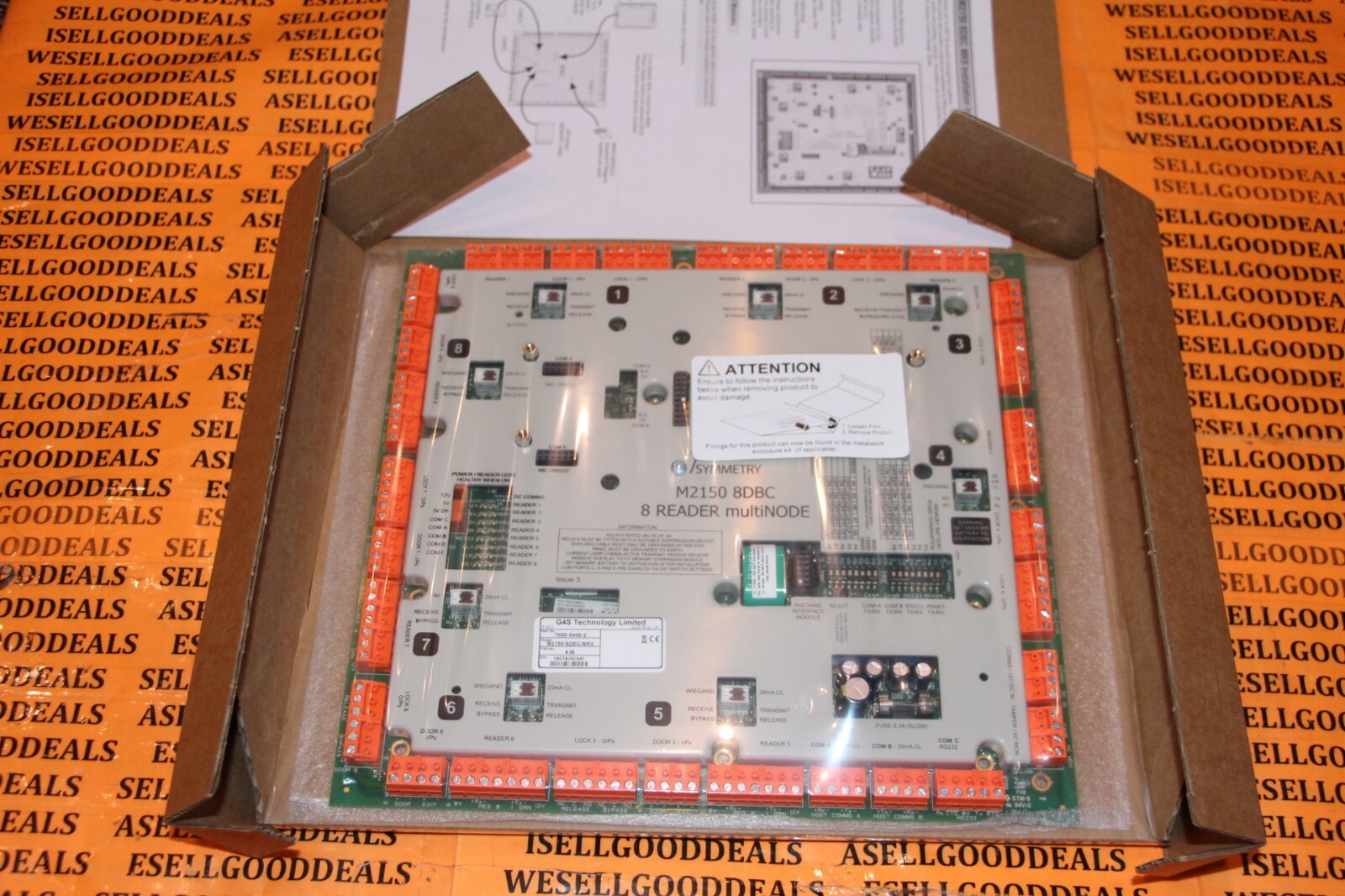 Amag 2150-8DBC Database Controller 8-Door/Reader V4.36 7000-5460-2 New