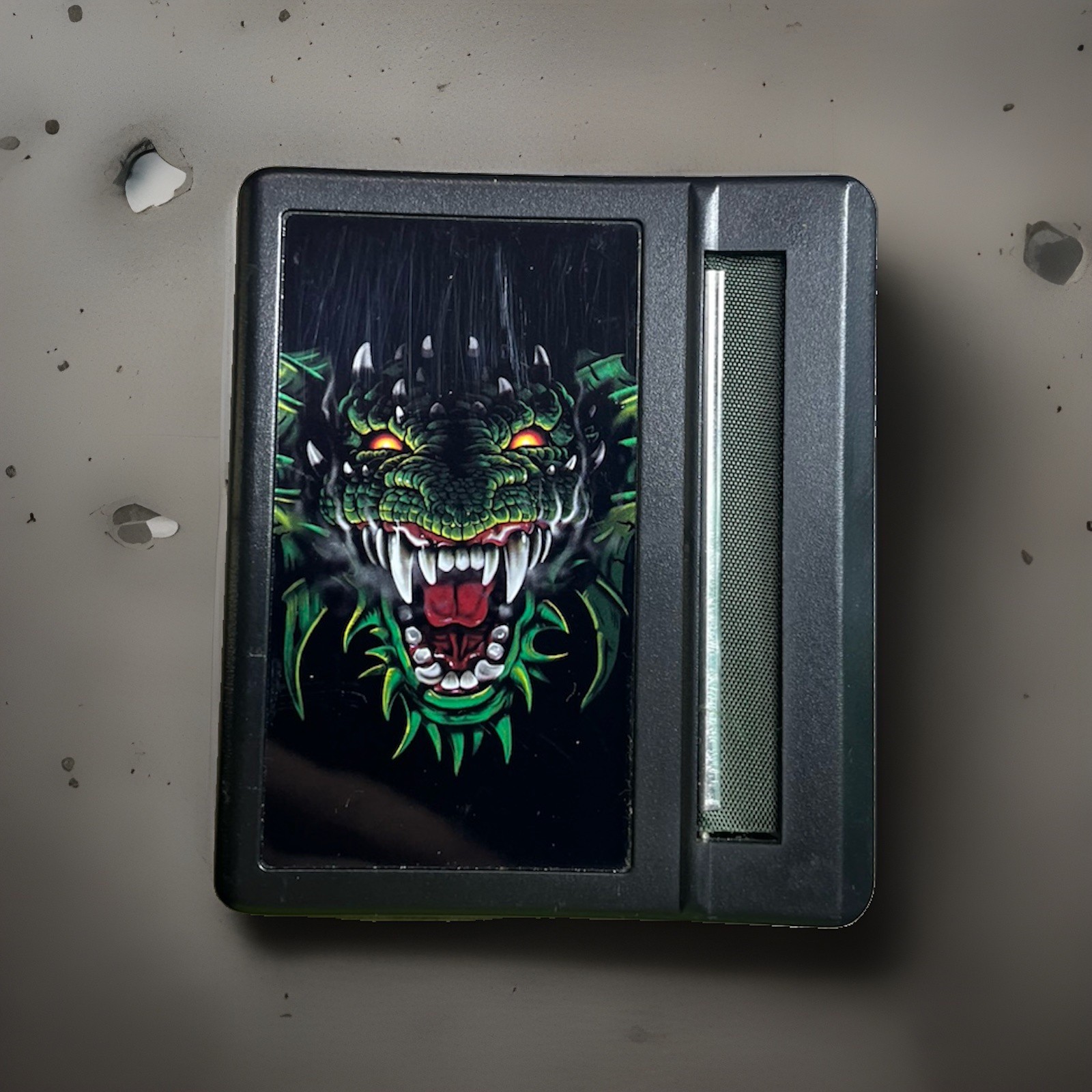 New Automatic Rolling Machine Cigarette Roller Box Case Dragon Head Herb Grinder