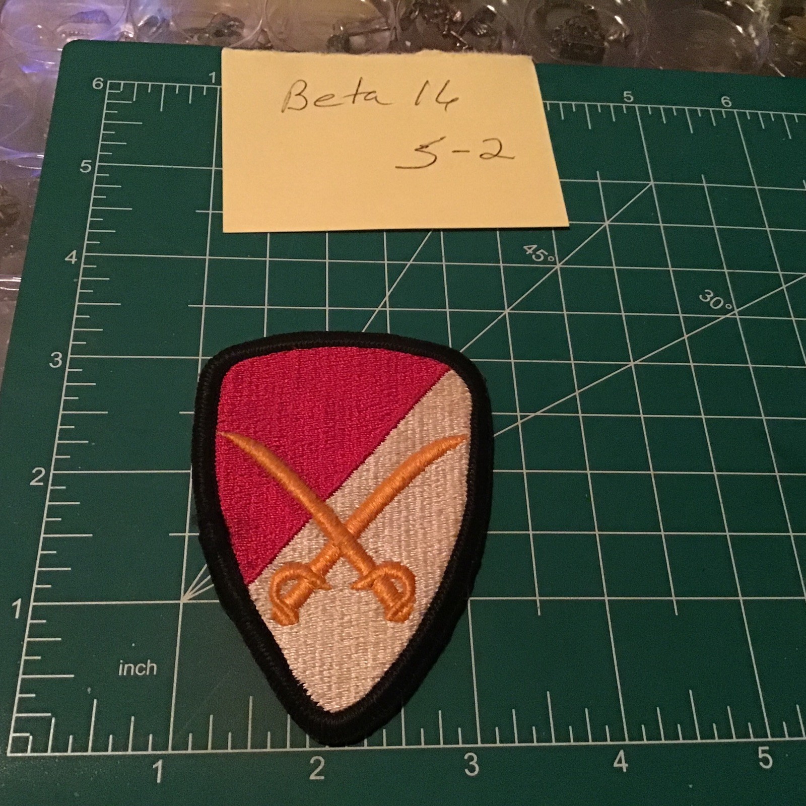 US ARMY PATCH US 6th CAVALRY BRIGADE - SEW ON NOS