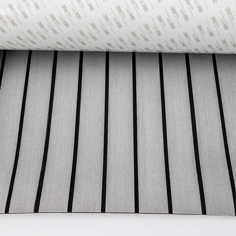 94" Marine Boat Flooring EVA Foam Yacht Teak Decking Sheet Carpet Floor Mat Pad