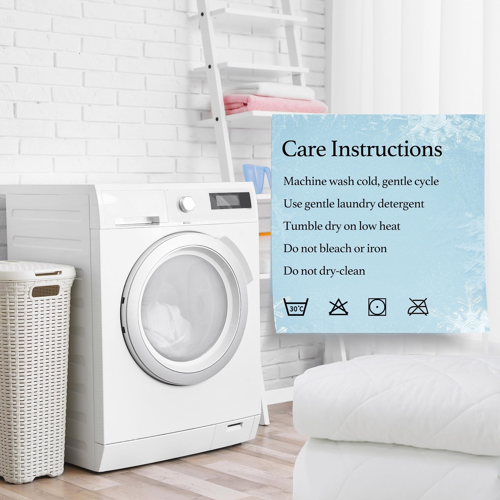 Sunflower Cooling Quilted Twin Mattress Protector, Pad Twin, White
