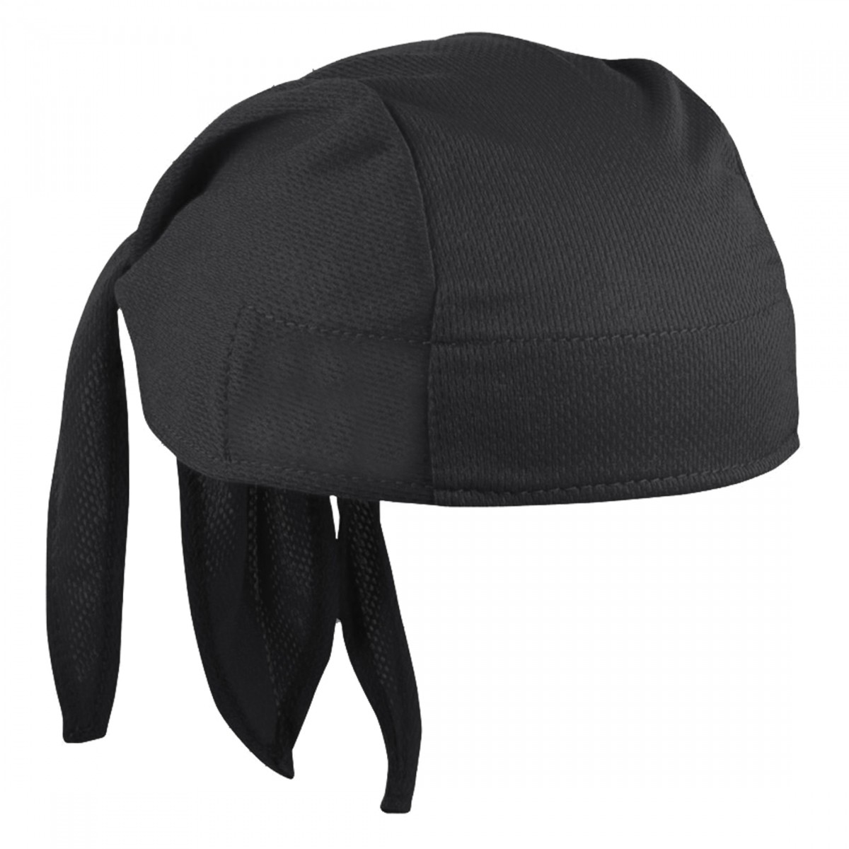 Headsweats Coolmax Classic Black Unisex Moisture-Wicking Bike Headband