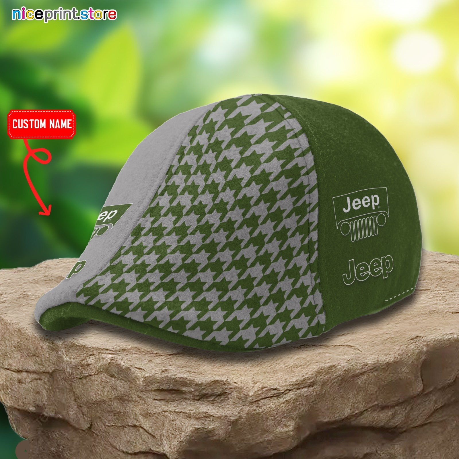 Jeep Ivy Cap Jeep 6 Panel Hat Jeep Driver Hat Jeep Newsboy cap Jeep Car Flat Cap