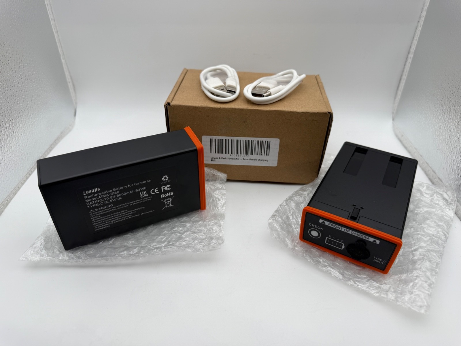 [2-PACK] MOULTRIE POWER MAG [MMA-EM8] 5000mAh TRAIL CAMERA BATTERY