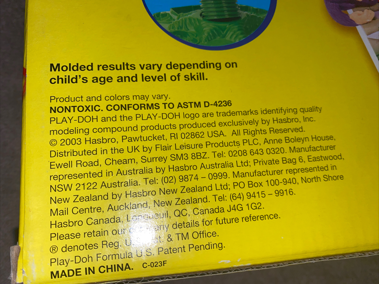 2003 Playdoh Safari Play Set New Sealed